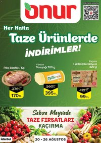 Onur Market - Taze Ürünlerde İndirimler