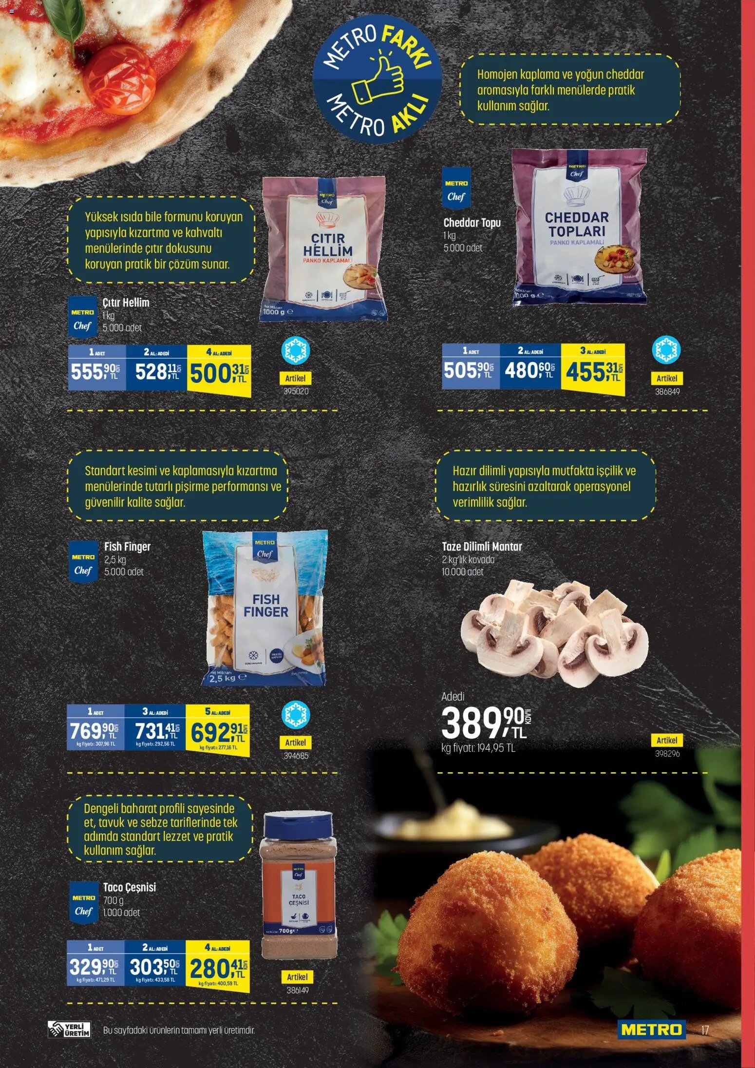 Metro - Fast Food Kataloğu