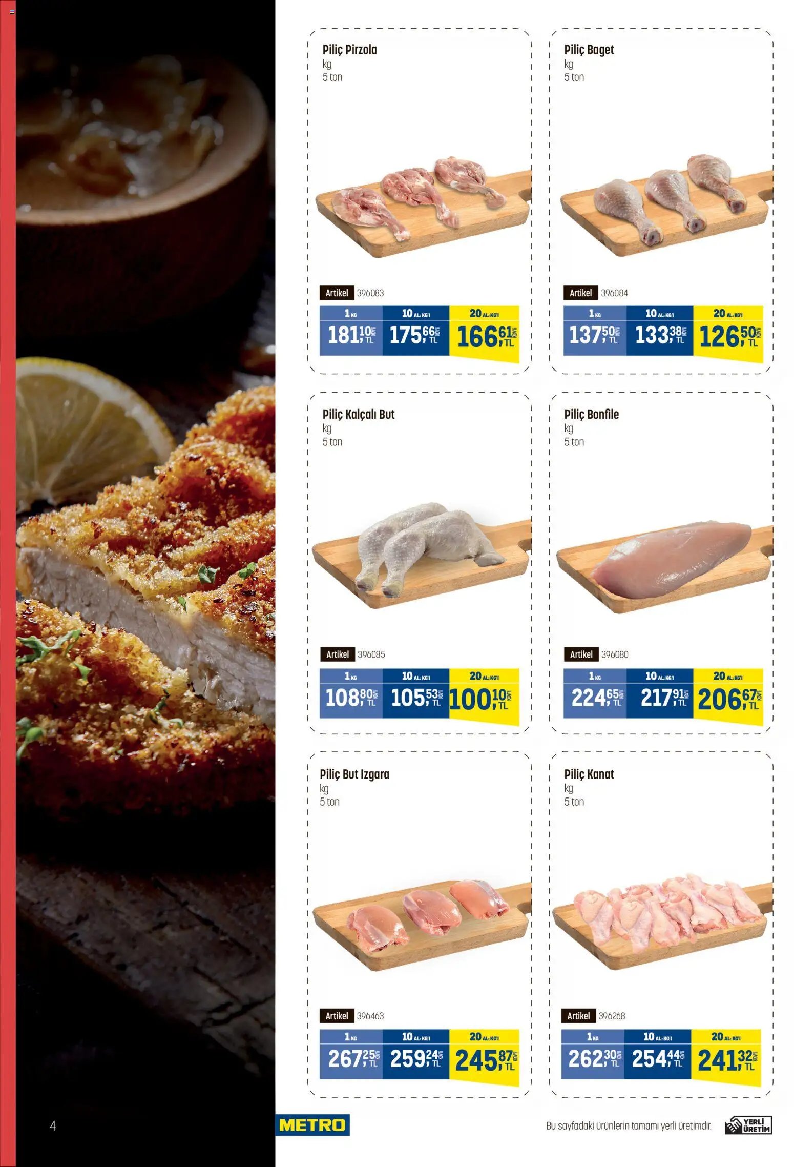 Metro - Fast Food Kataloğu