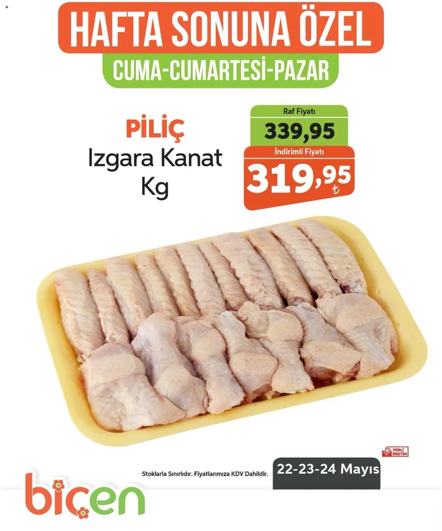 Biçen Market - Hafta Sonuna Özel - Piliç