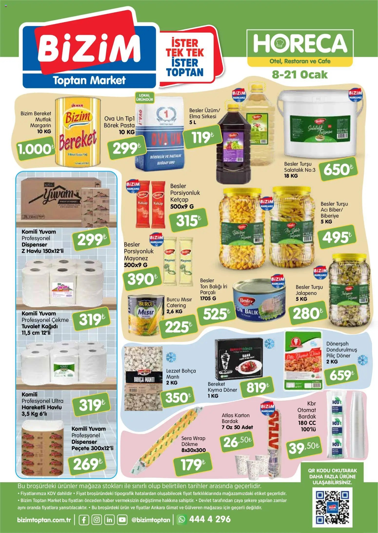 Bizim Toptan - Horeca kataloğu