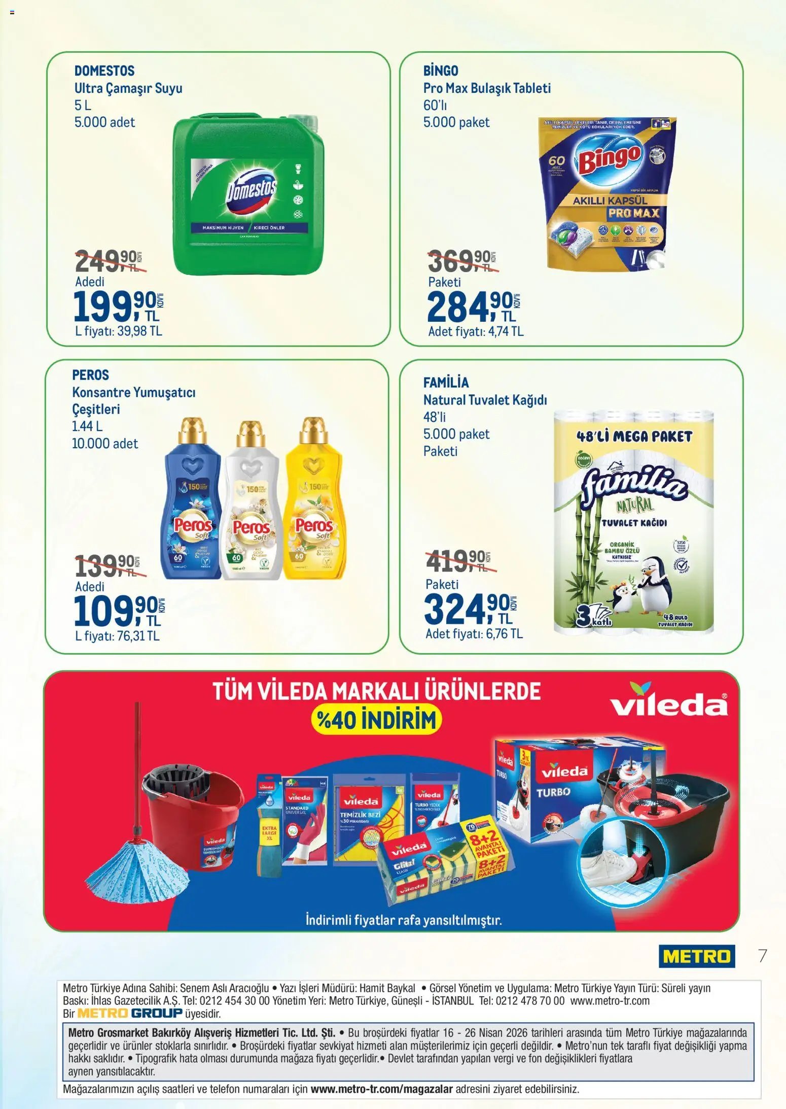 Metro - Metroda bahar firsatlari