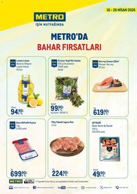 Metro - Metroda bahar firsatlari
