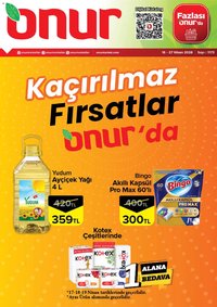 Onur Market Katalog - Bursa