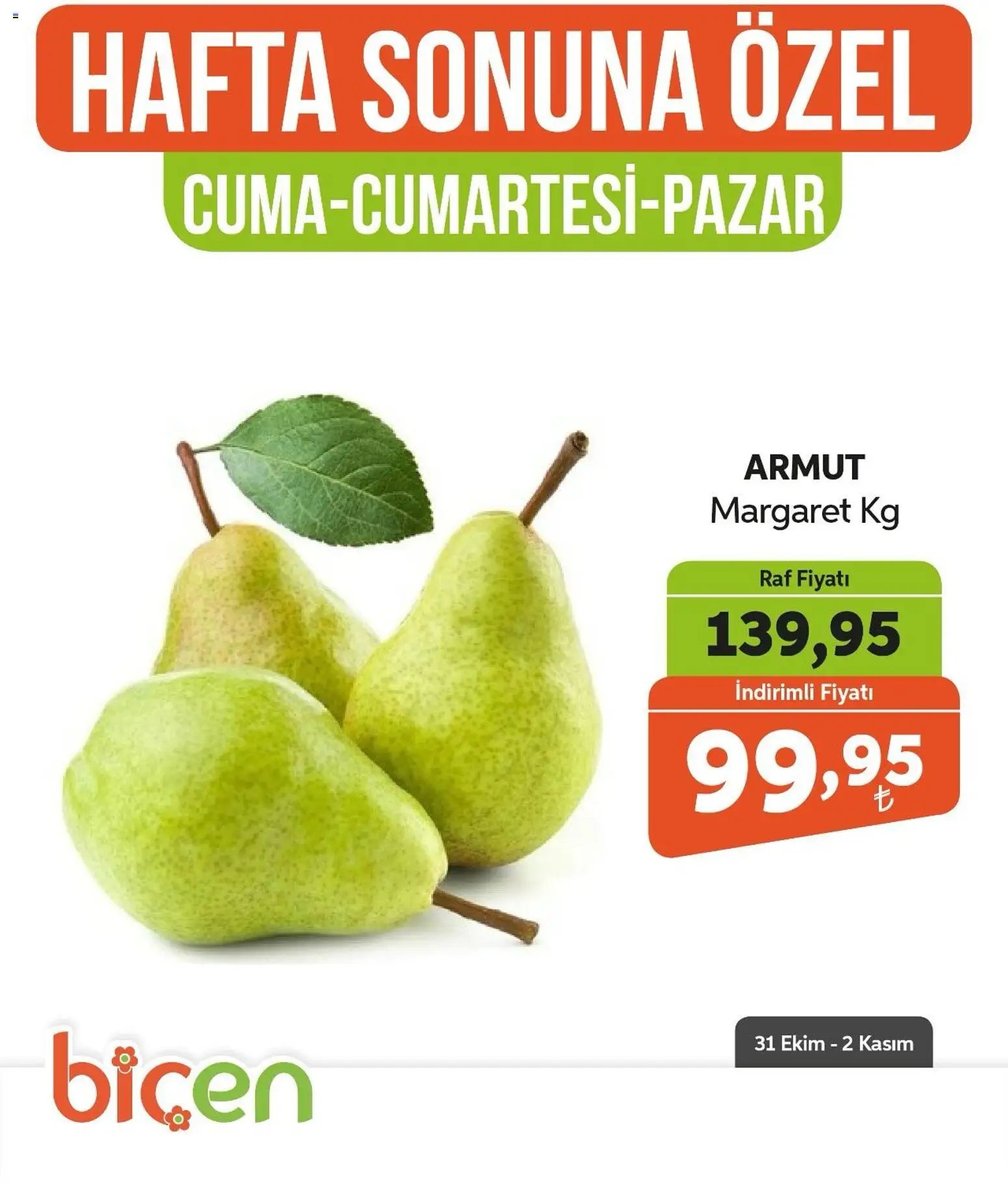 Biçen Market - Hafta Sonuna Özel
