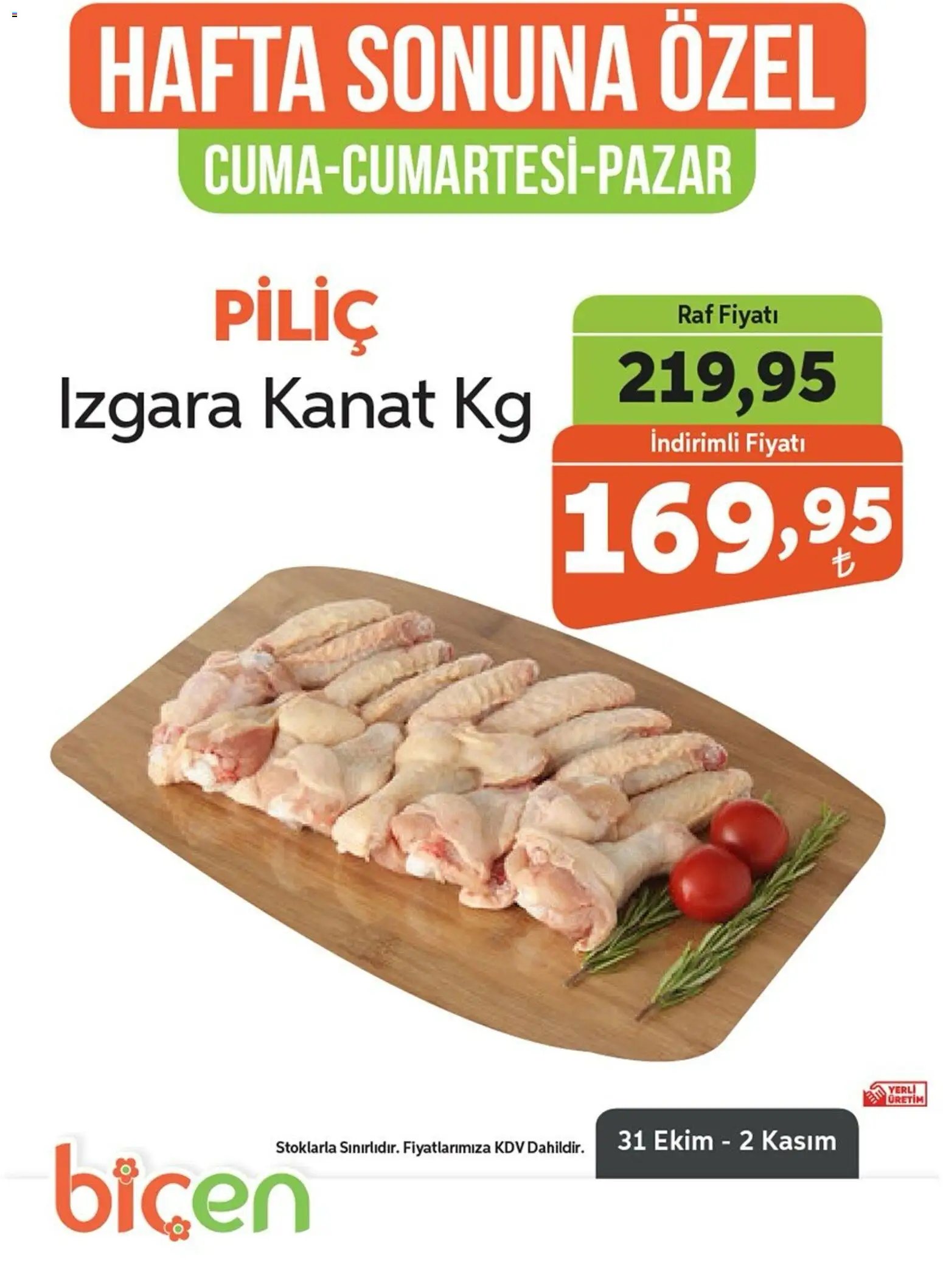 Biçen Market - Hafta Sonuna Özel