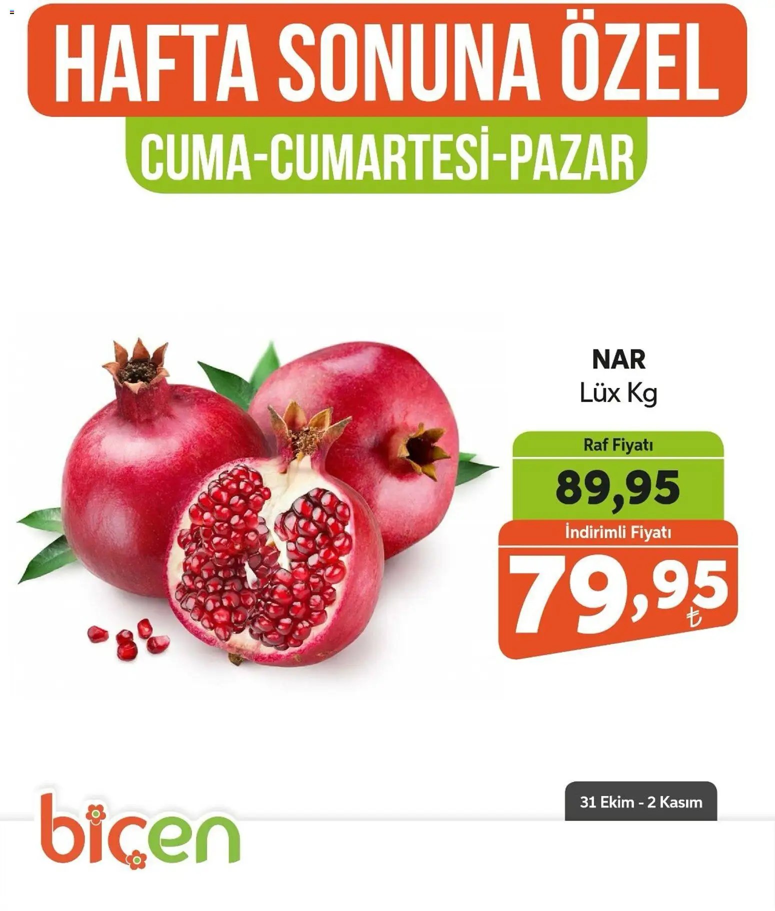 Biçen Market - Hafta Sonuna Özel
