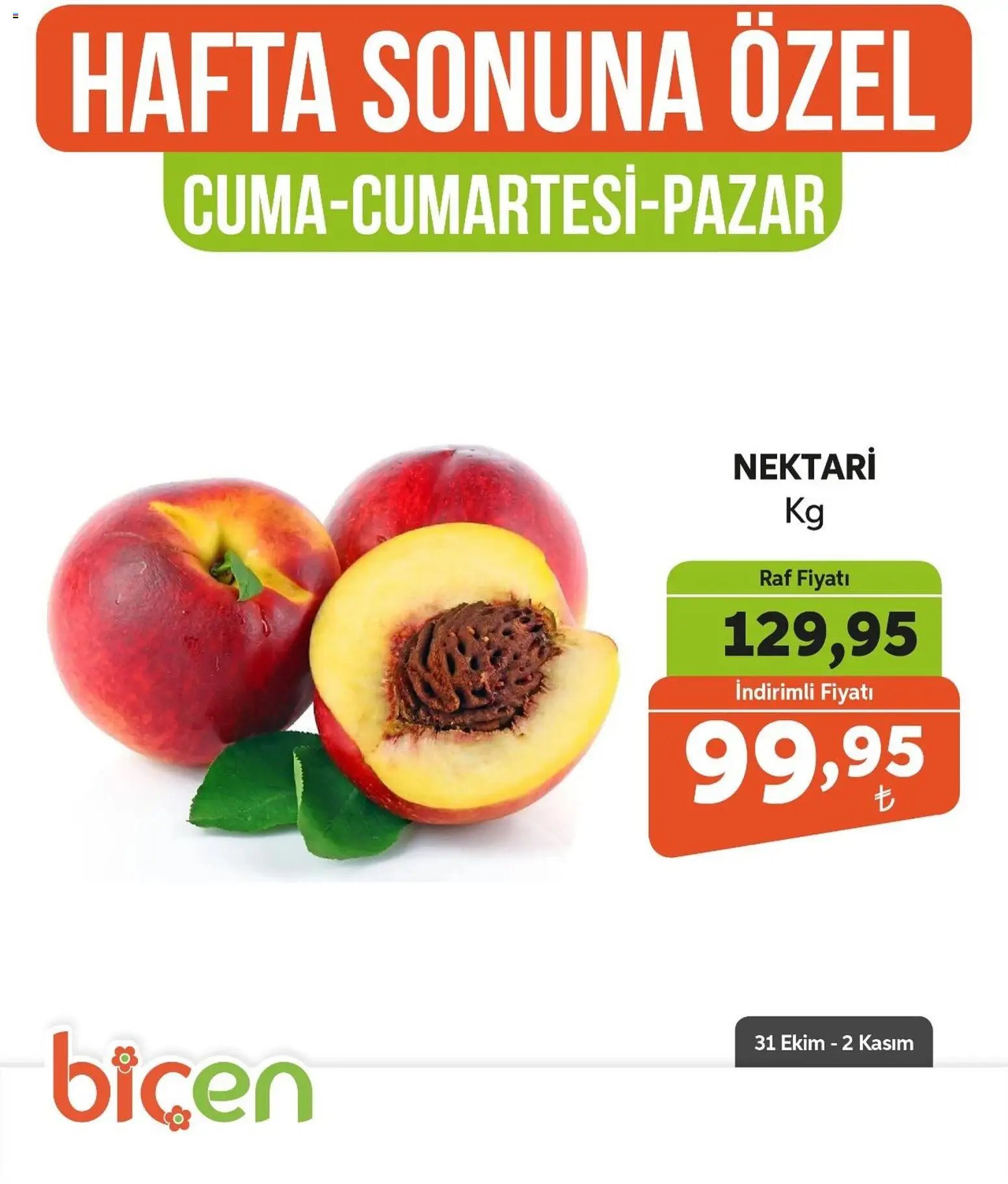 Biçen Market - Hafta Sonuna Özel