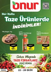 Onur Market - Taze Ürünlerde İndirimler