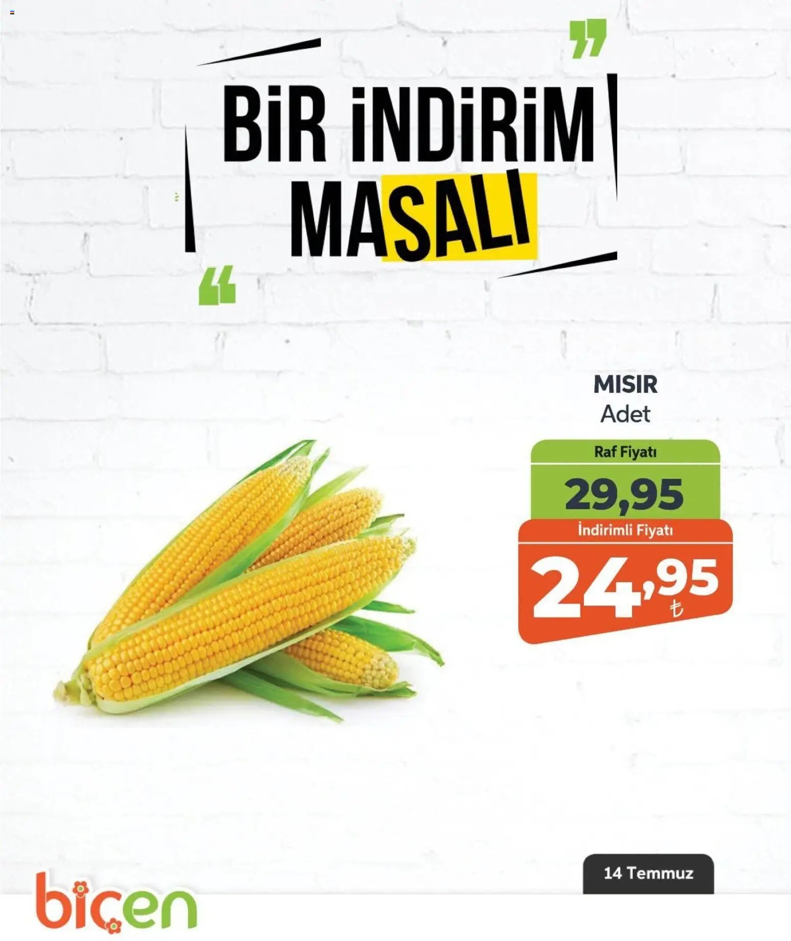 Biçen Market - Bir İndirim MaSalı - sebze