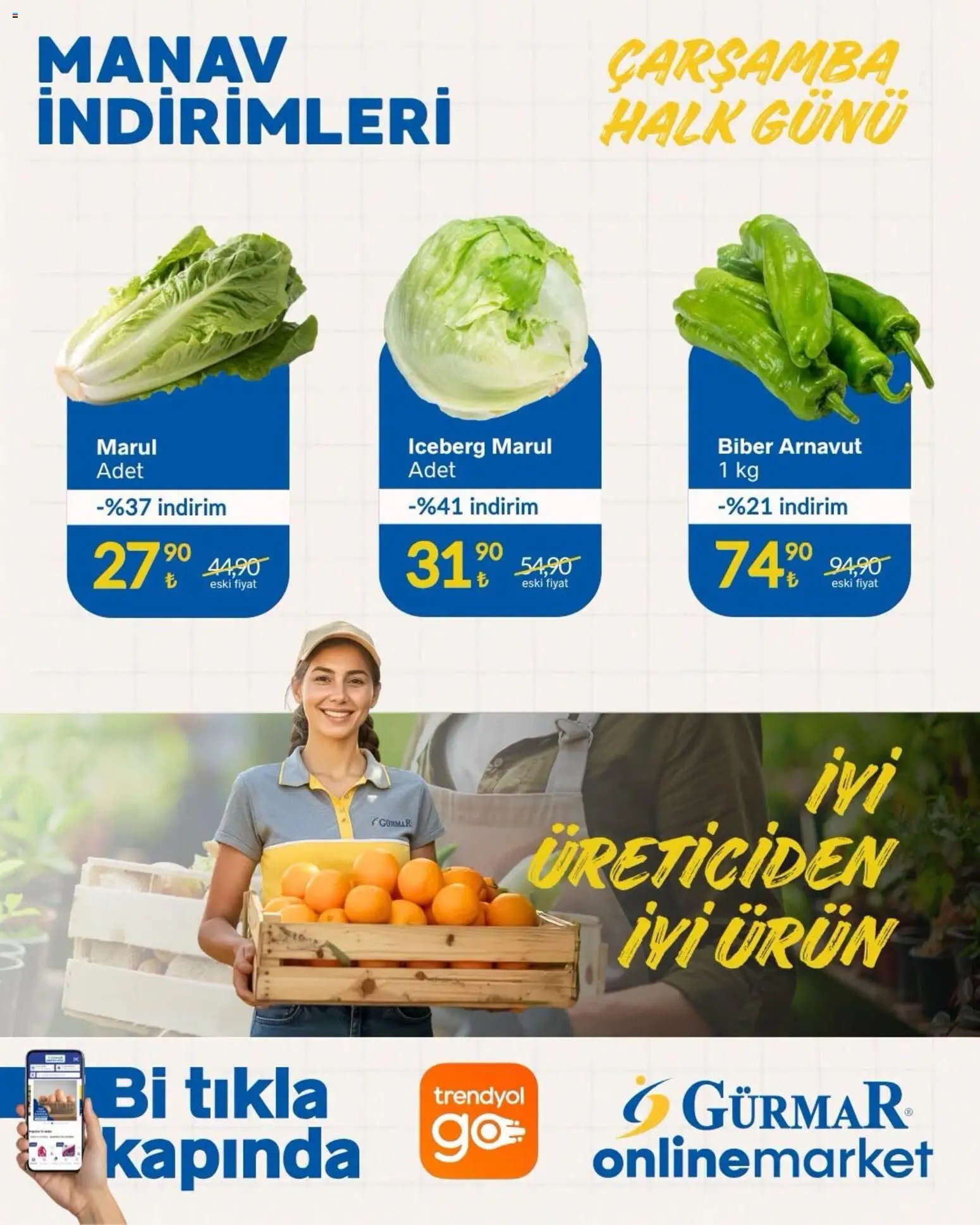Gürmar - Manav İndirimleri