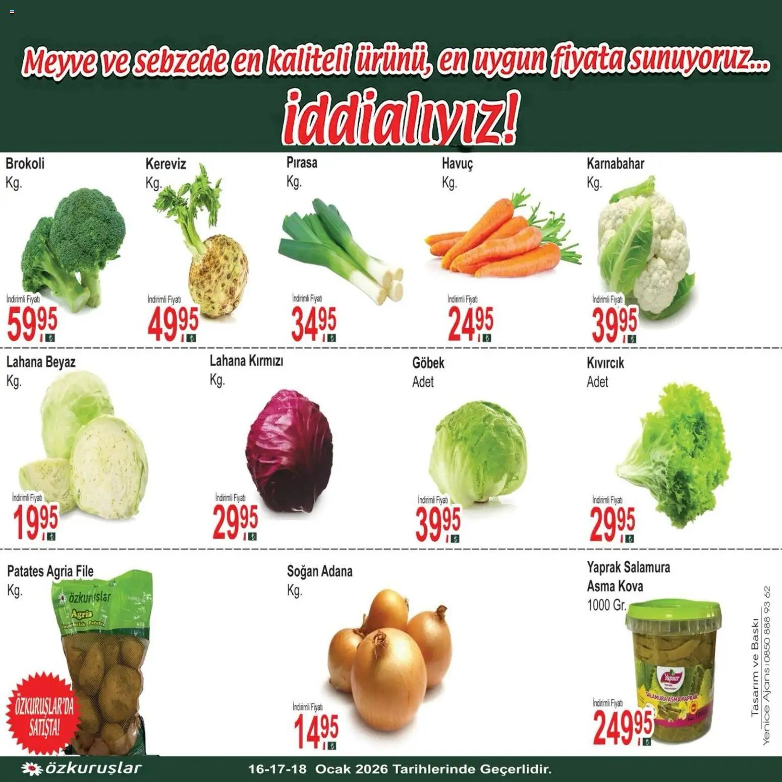 Özkuruşlar Sebze ve meyve