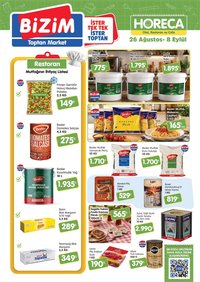 Bizim Toptan - Horeca kataloğu