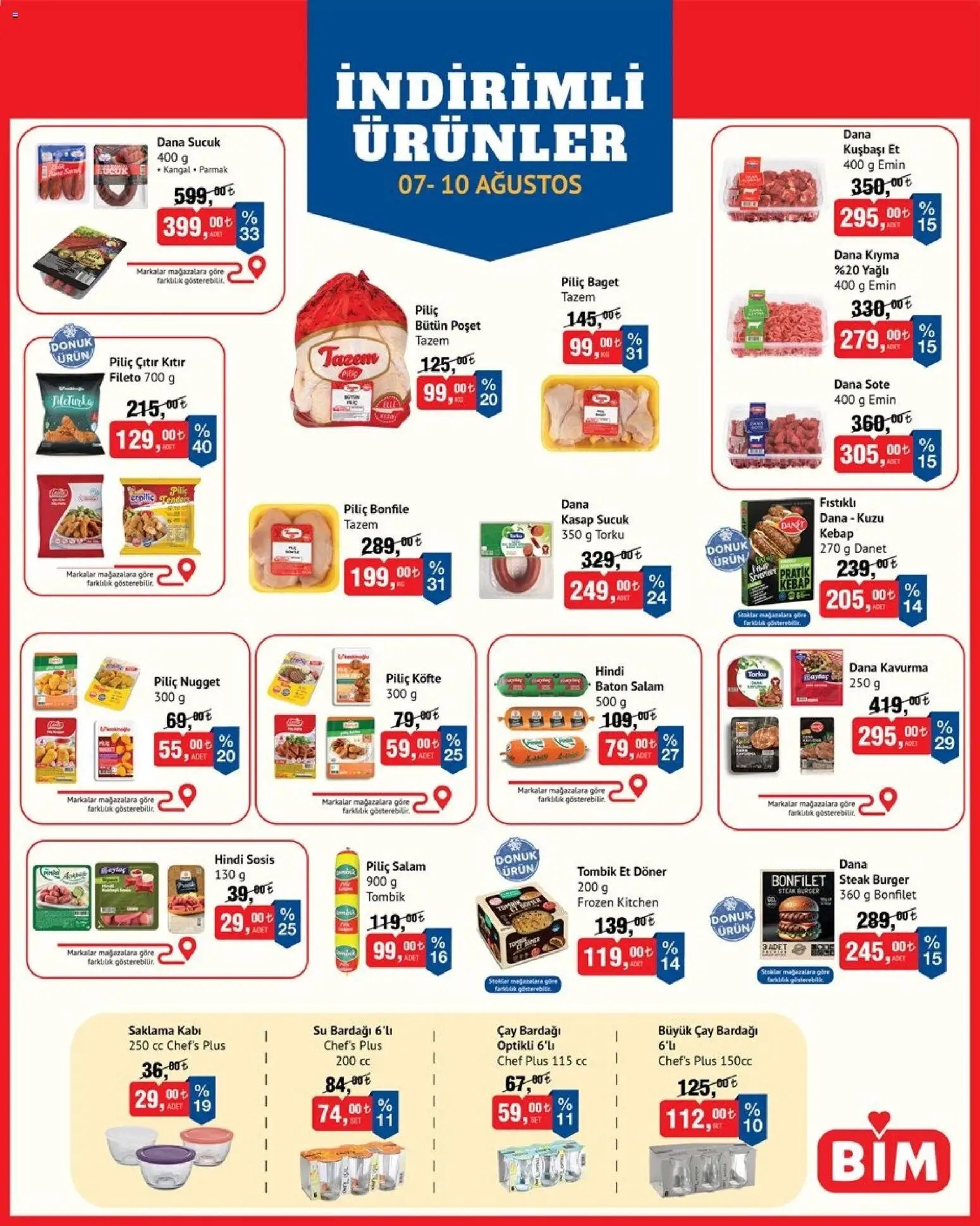 BİM - İndirimli Ürünler