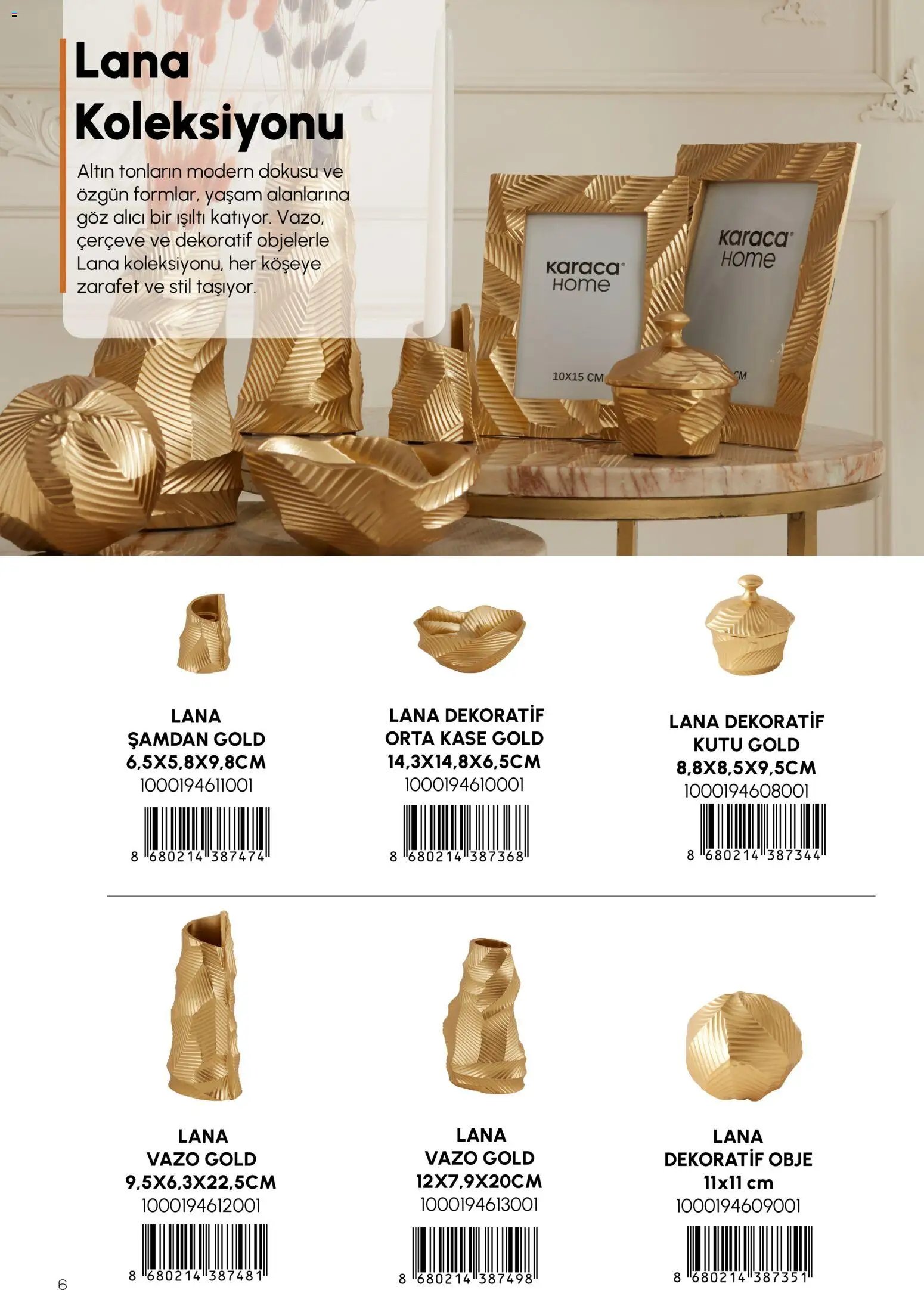 Karaca Home Katalog Dekoratif - İlkbahar / Yaz 2026