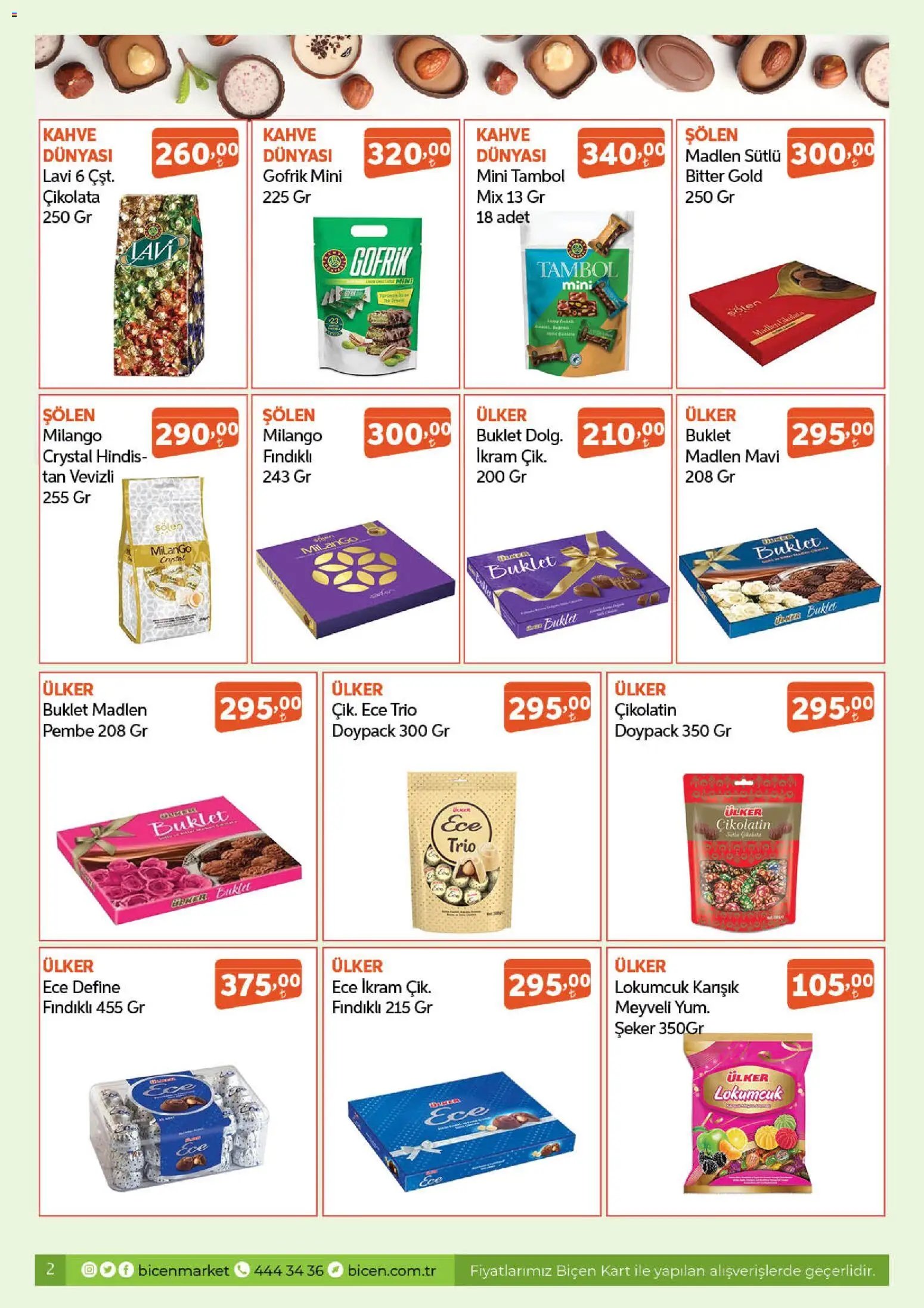 Biçen Market Katalog