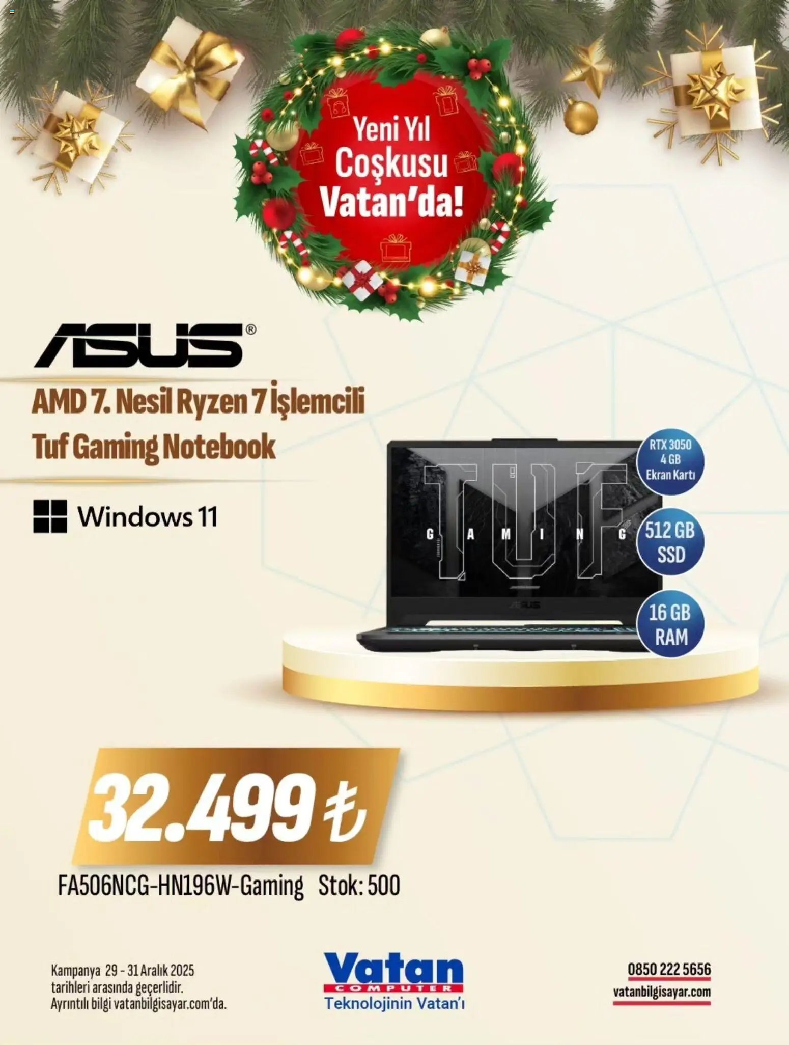 Vatan Bilgisayar İndirim