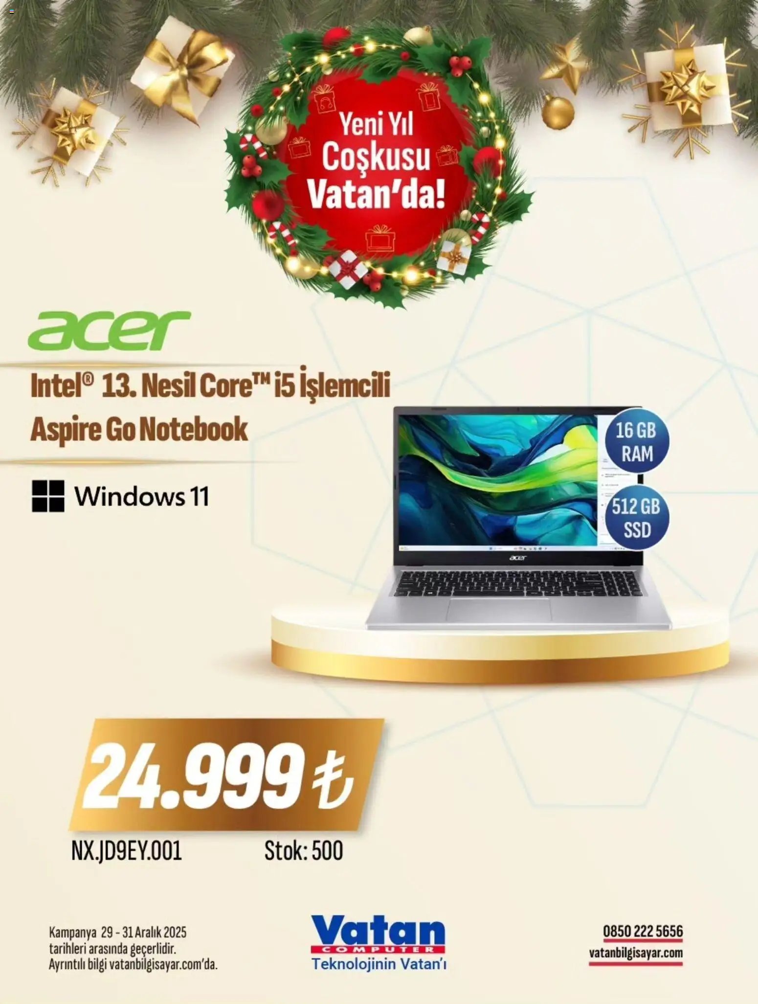 Vatan Bilgisayar İndirim