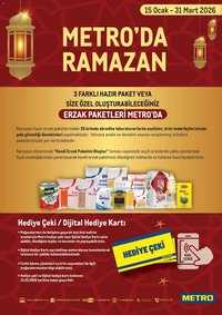 Metro - Ramazan Erzak Paketleri
