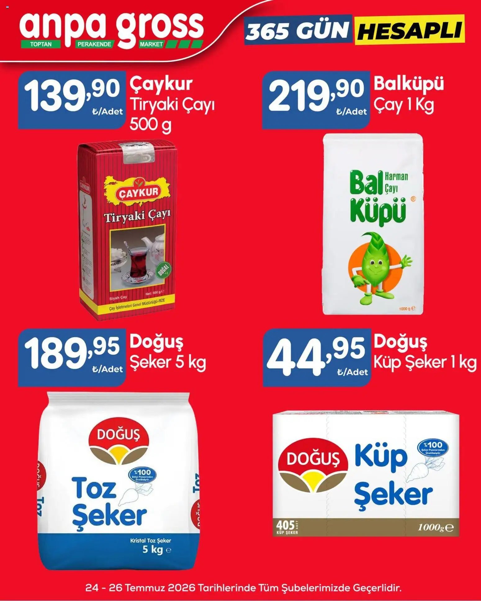 Anpa Gross - Hafta sonu fırsatları