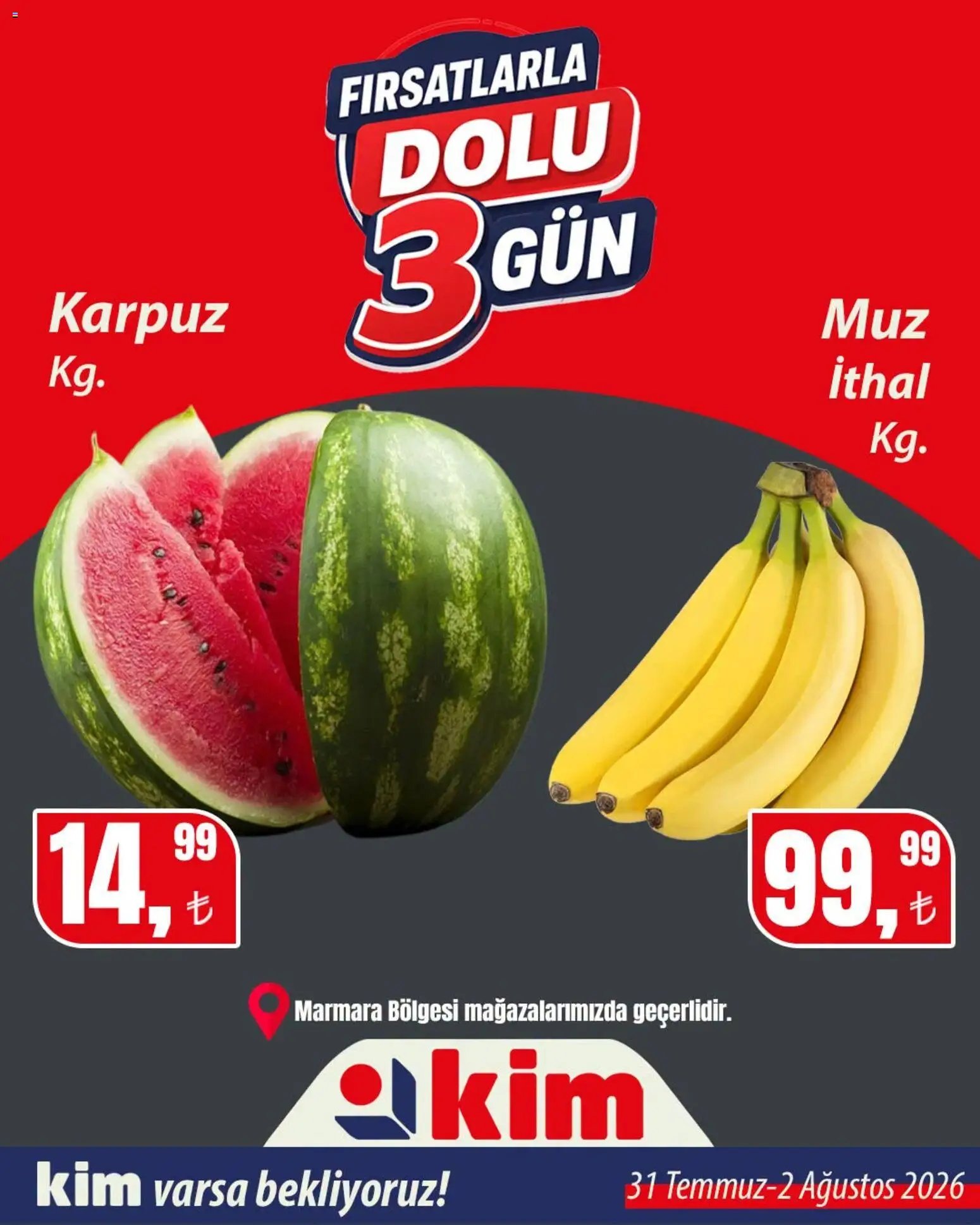 Kim Market - Sebze ve meyve