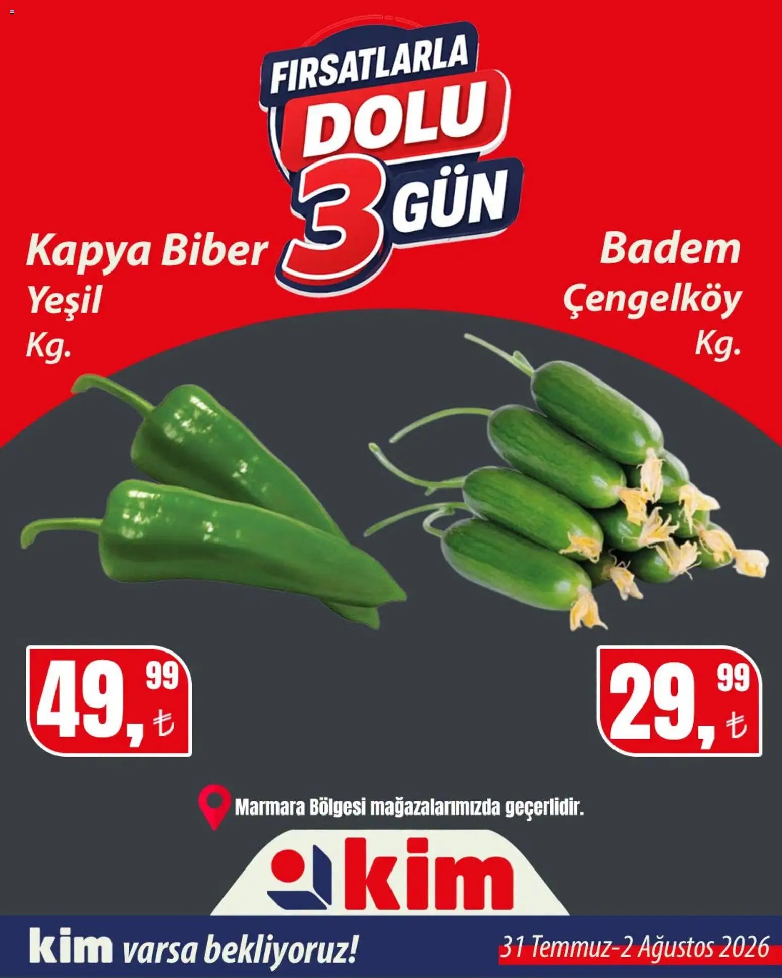 Kim Market - Sebze ve meyve