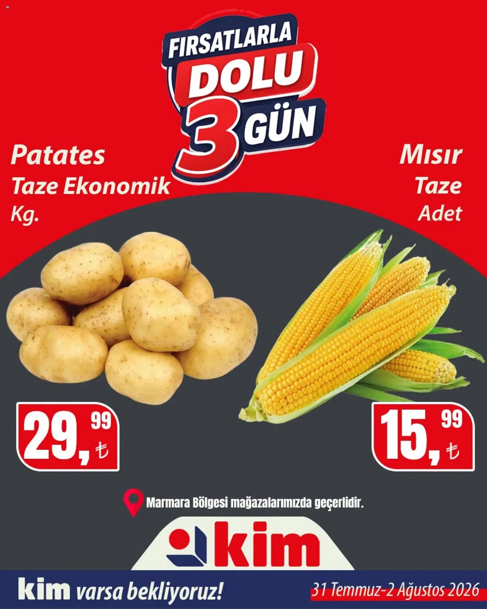 Kim Market - Sebze ve meyve