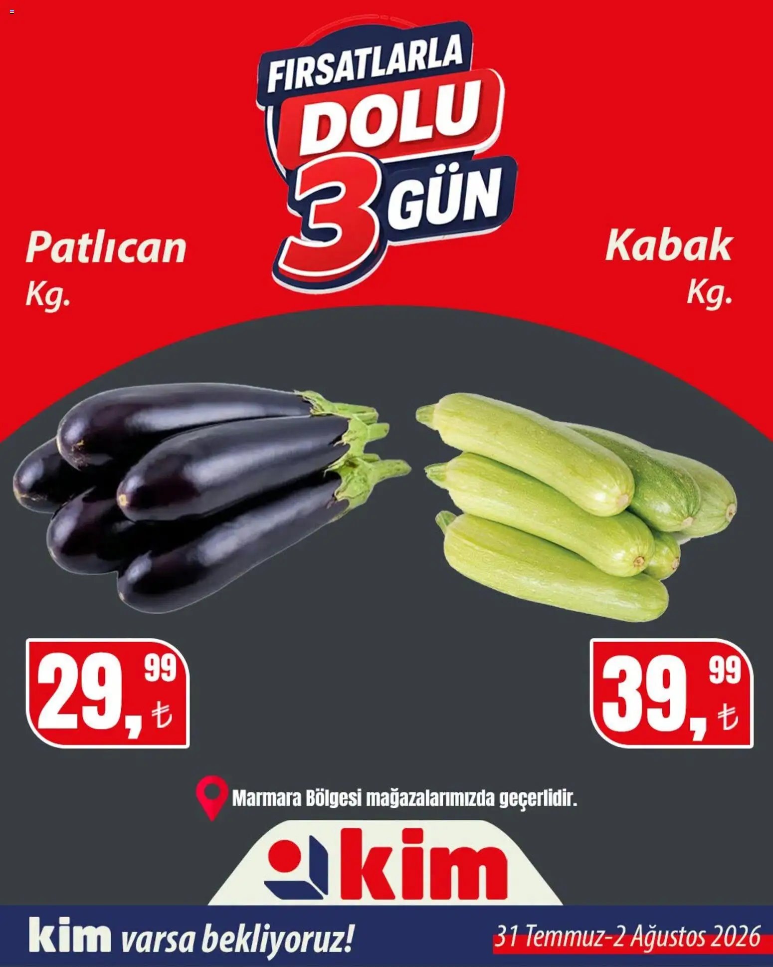 Kim Market - Sebze ve meyve