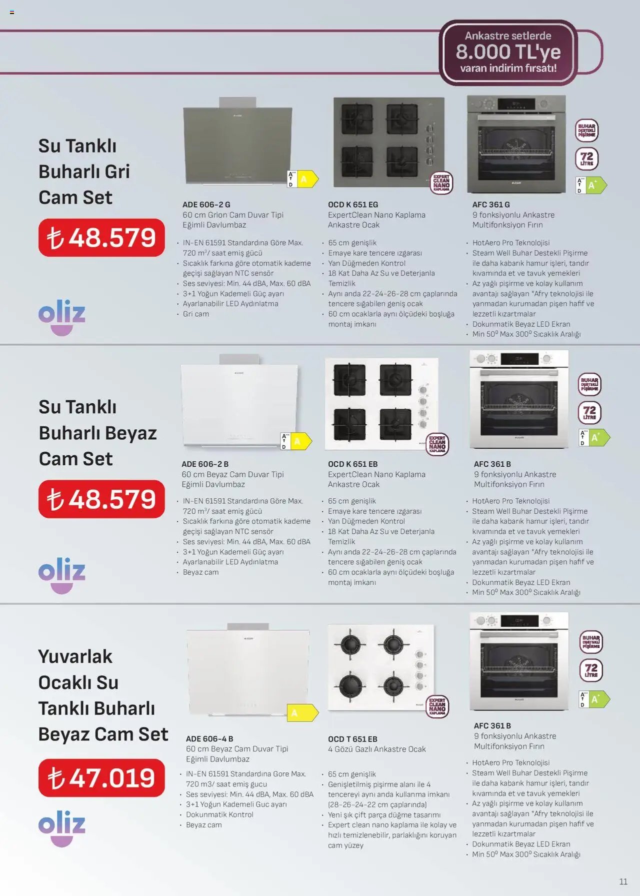 Arçelik Ankastre Kataloğu