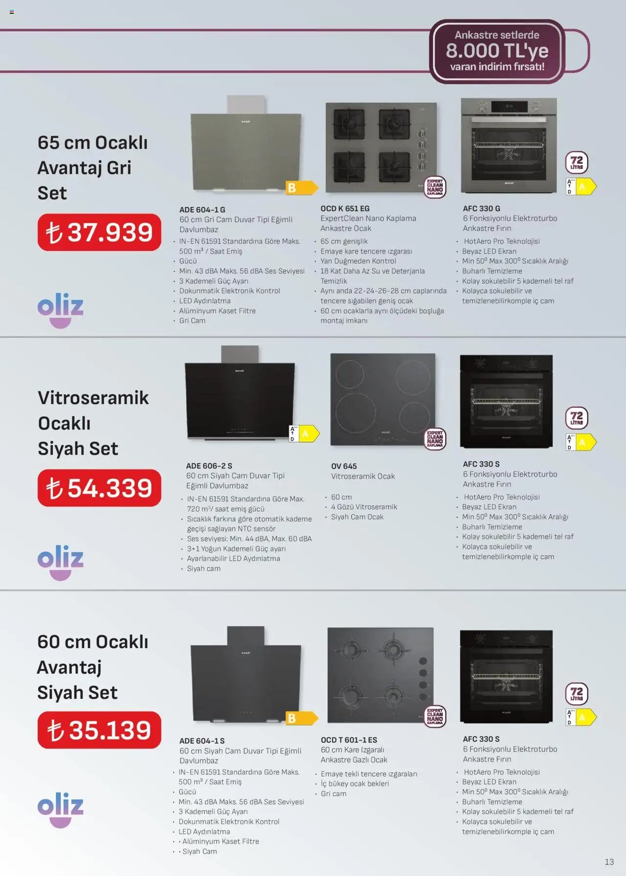 Arçelik Ankastre Kataloğu