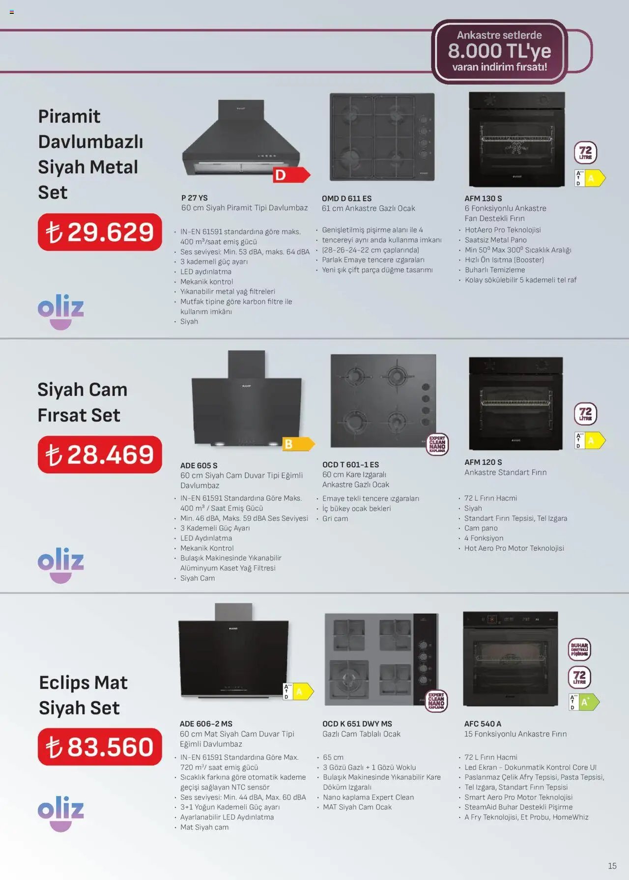 Arçelik Ankastre Kataloğu