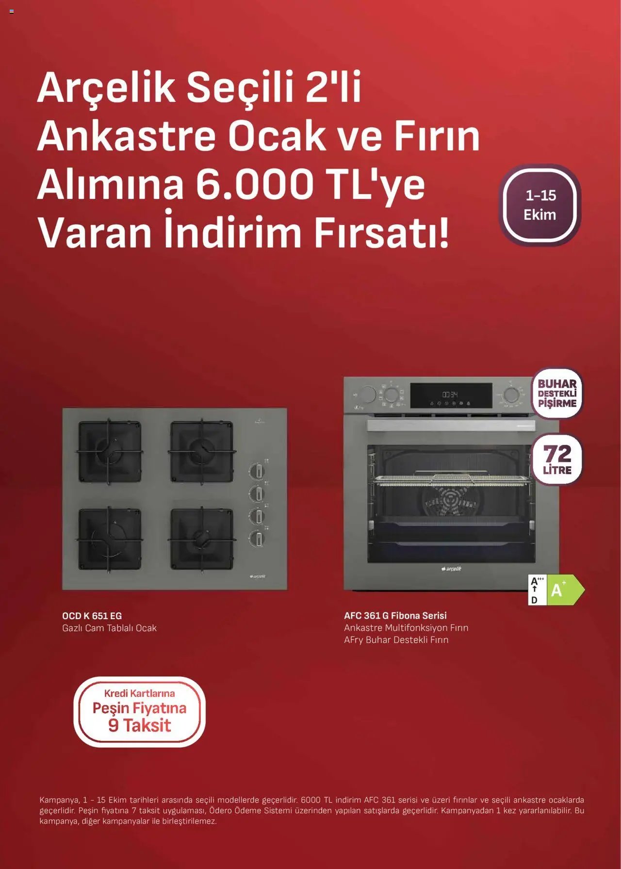 Arçelik Ankastre Kataloğu