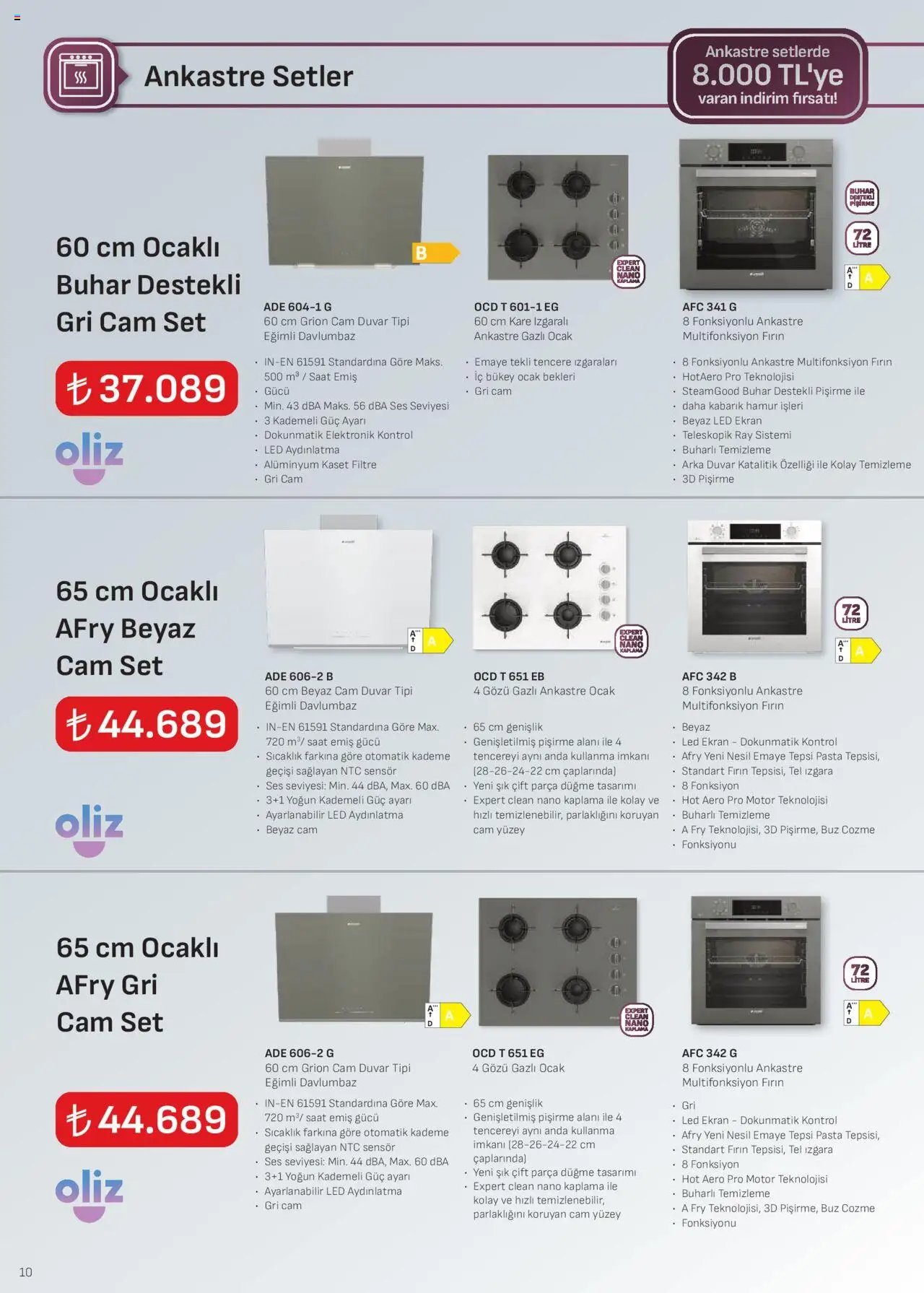 Arçelik Ankastre Kataloğu