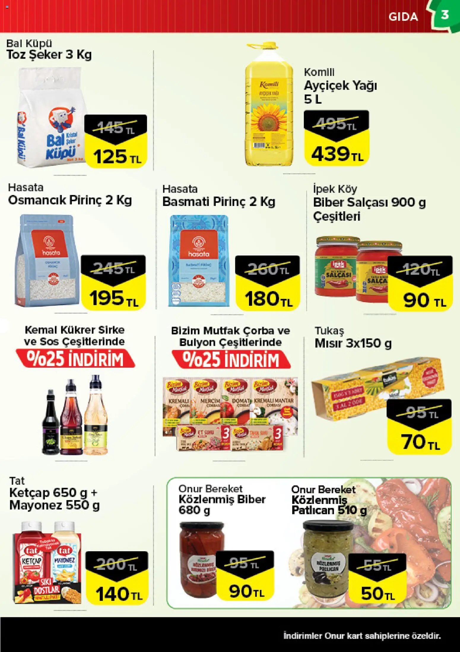 Onur Market Katalog - Bursa