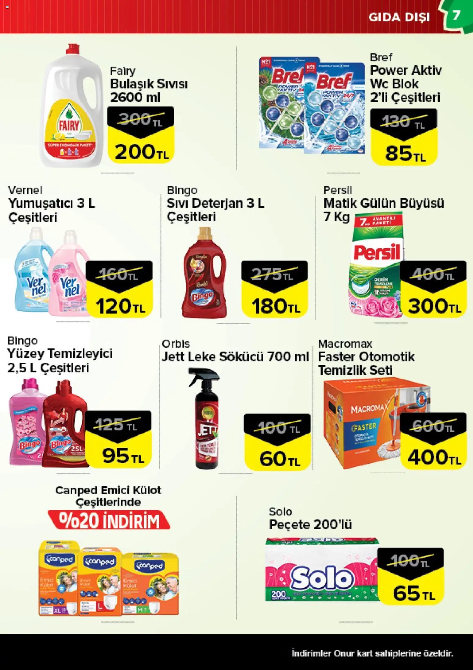 Onur Market Katalog - Bursa