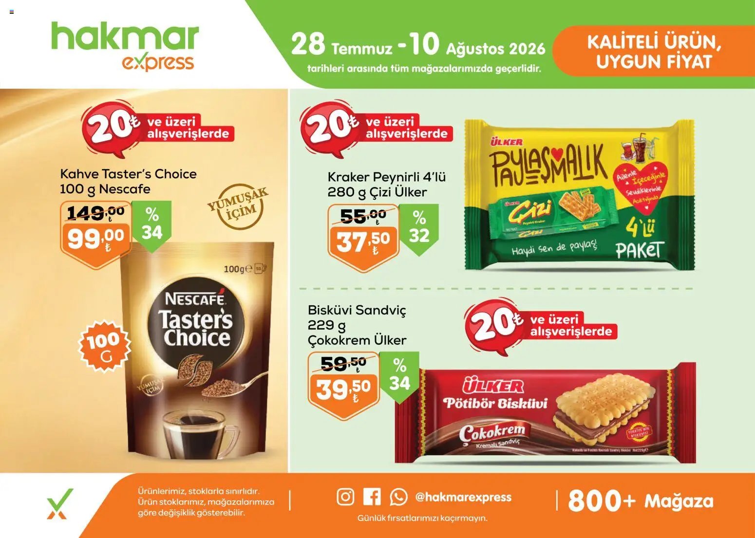 Hakmar Express - Salı Aktüel Ürünler