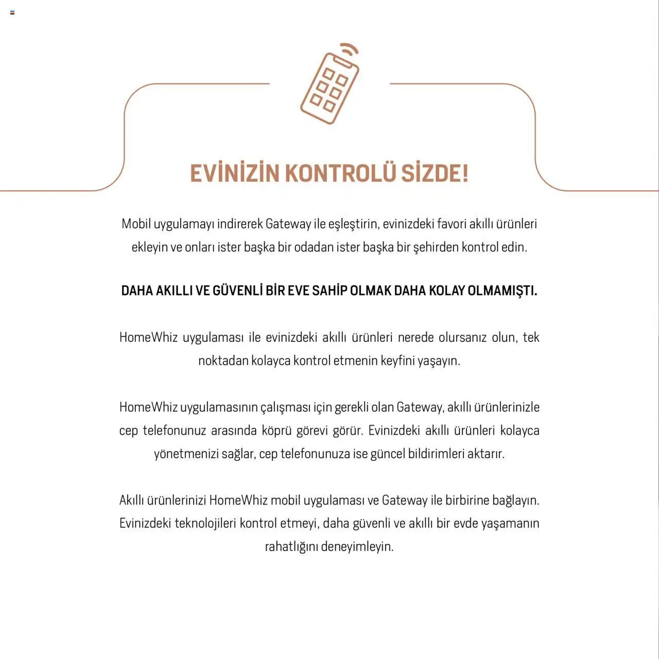 Arçelik Katalog - Akıllı Ev Teknolojileri