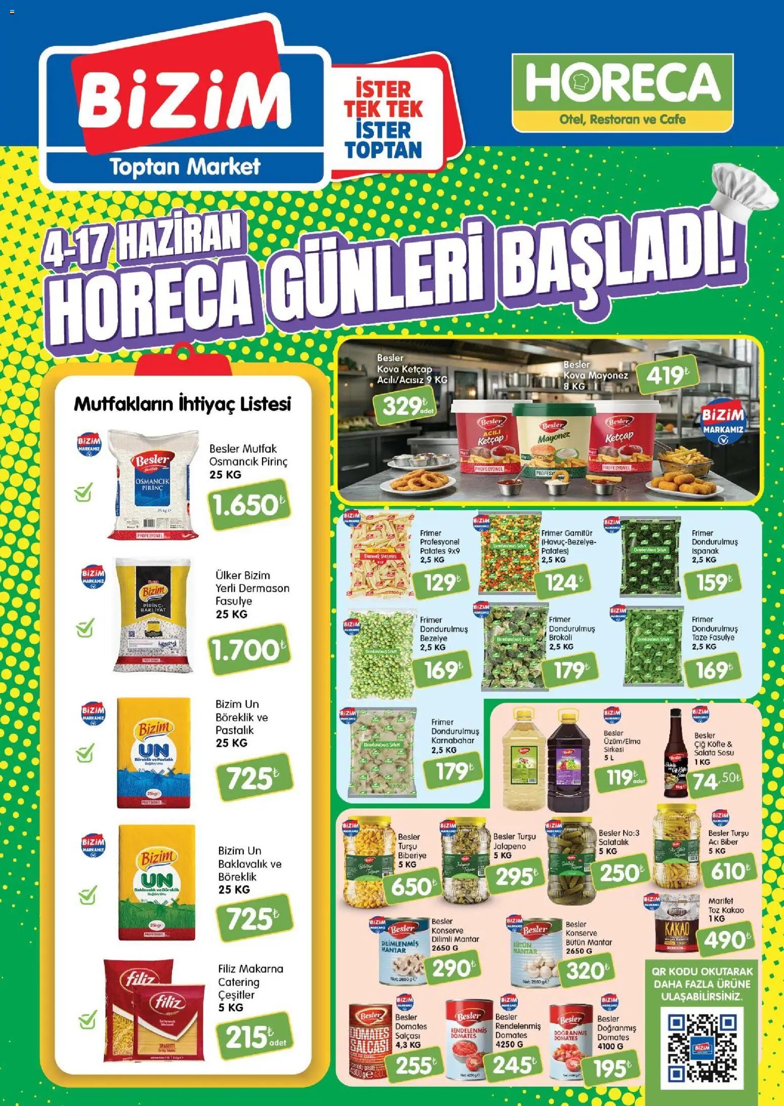 Bizim Toptan - Horeca kataloğu