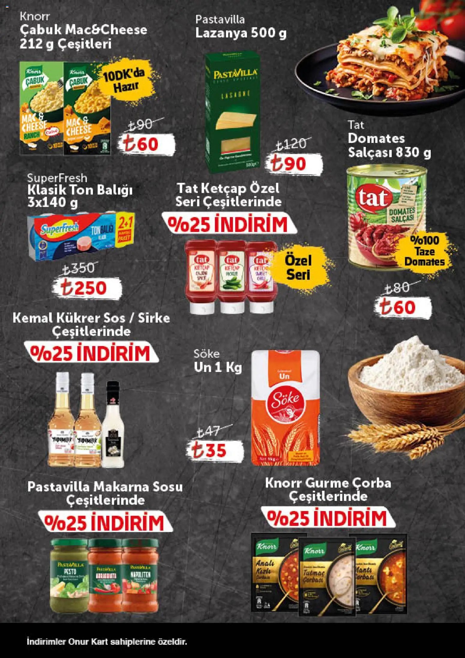 Onur Market - Katalog Gurme