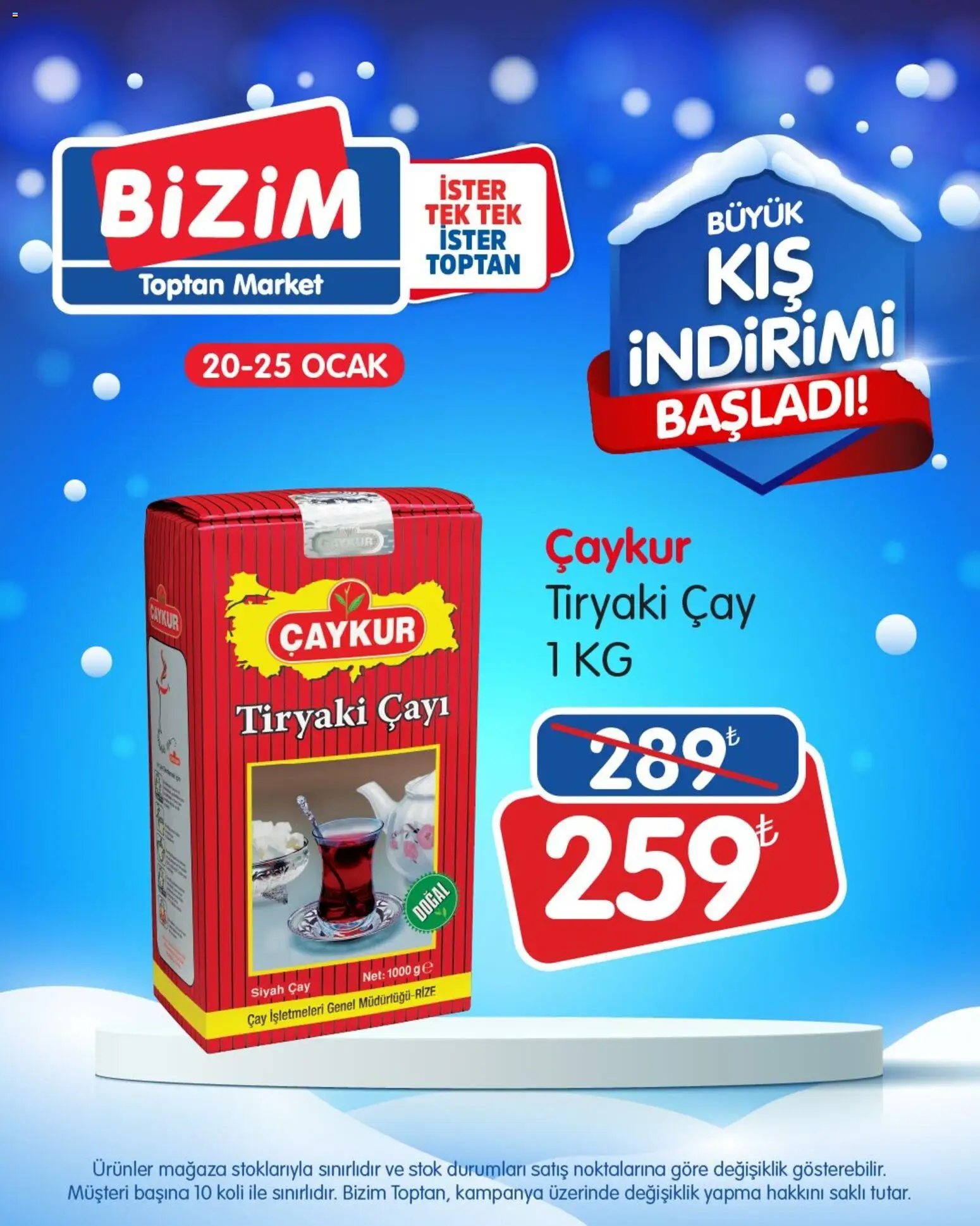 Bizim Toptan - Büyük kış indirimi başladı!