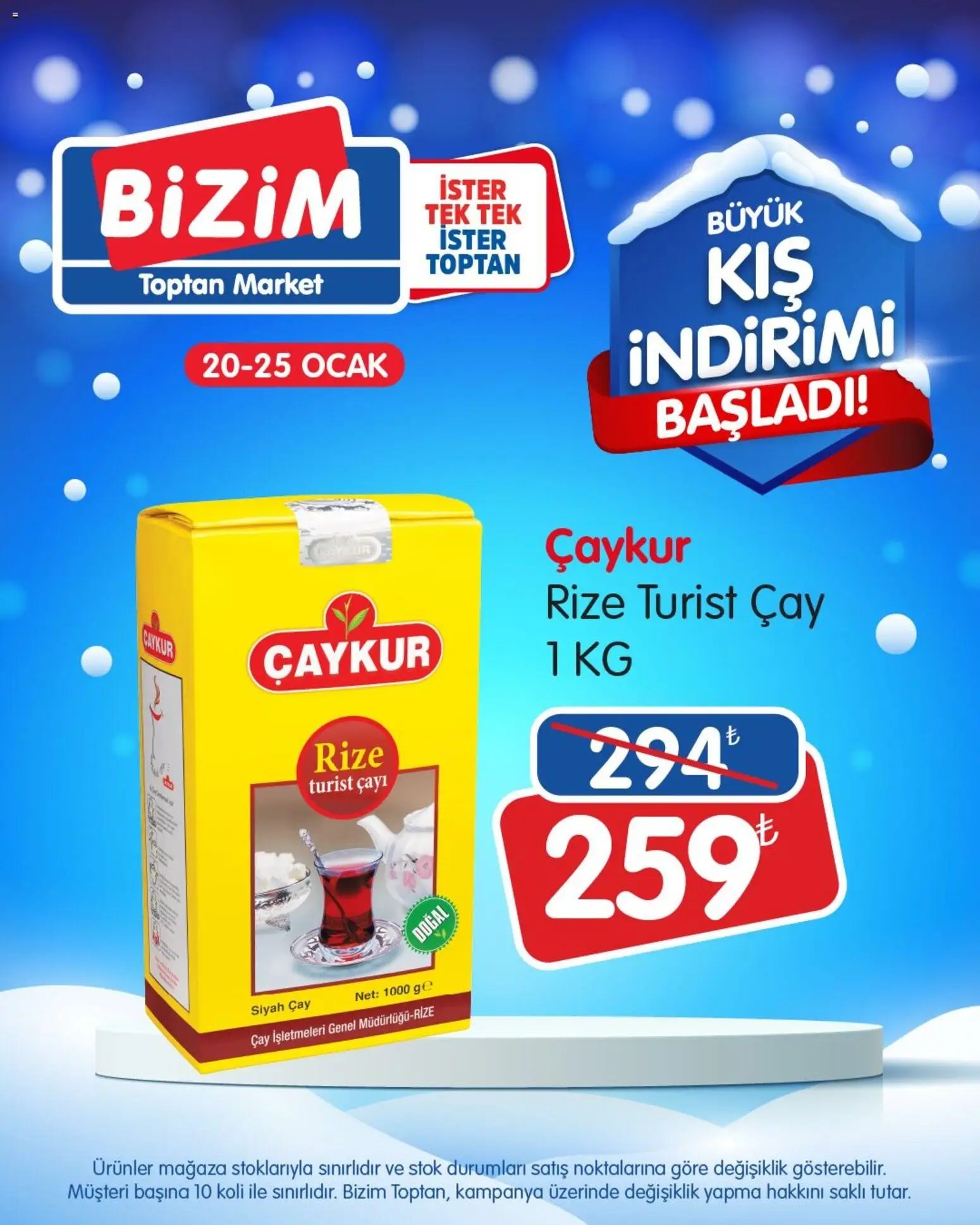 Bizim Toptan - Büyük kış indirimi başladı!
