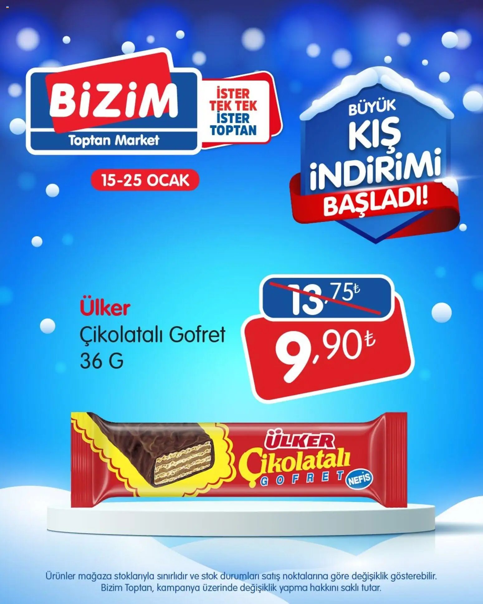 Bizim Toptan - Büyük kış indirimi başladı!