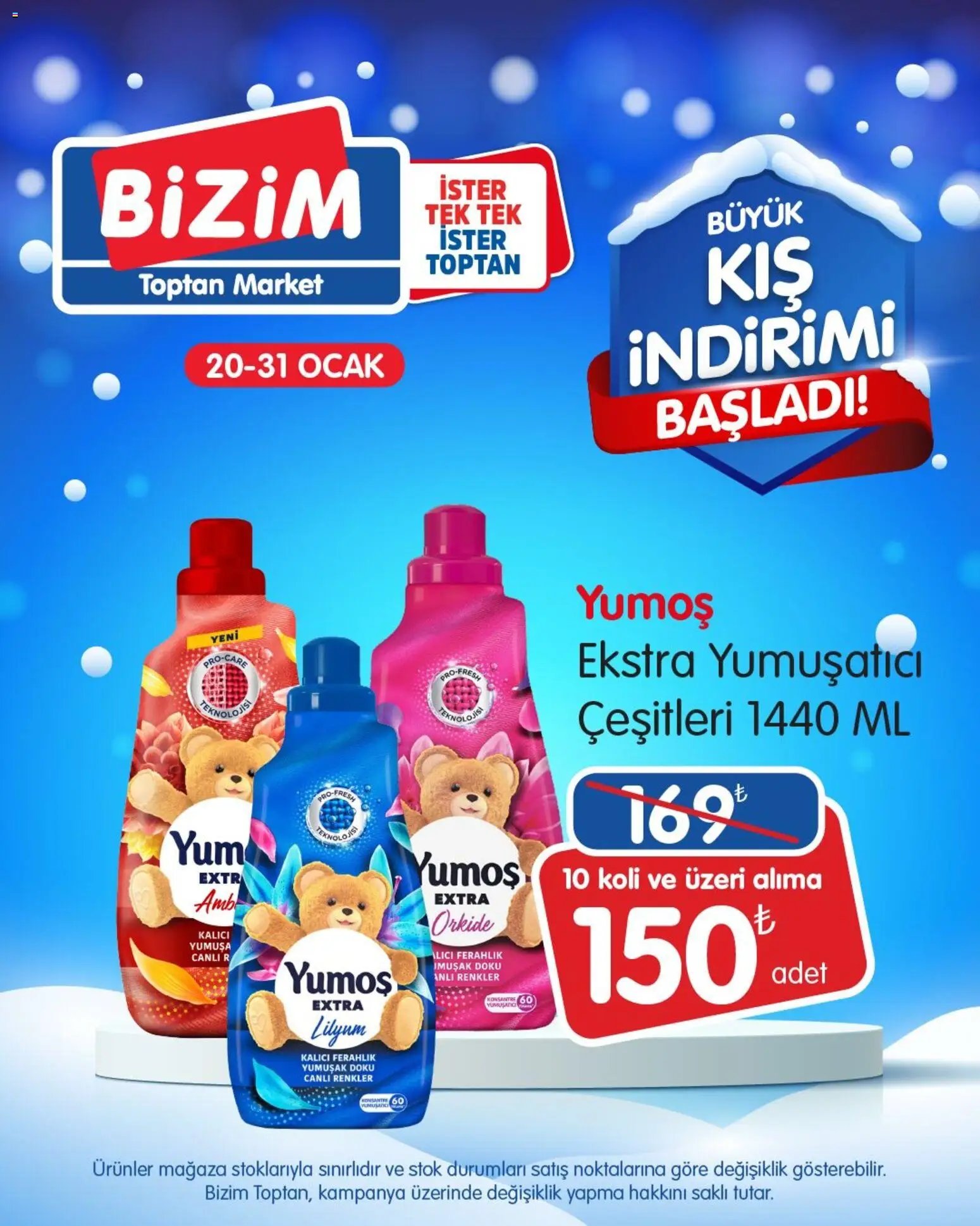 Bizim Toptan - Büyük kış indirimi başladı!