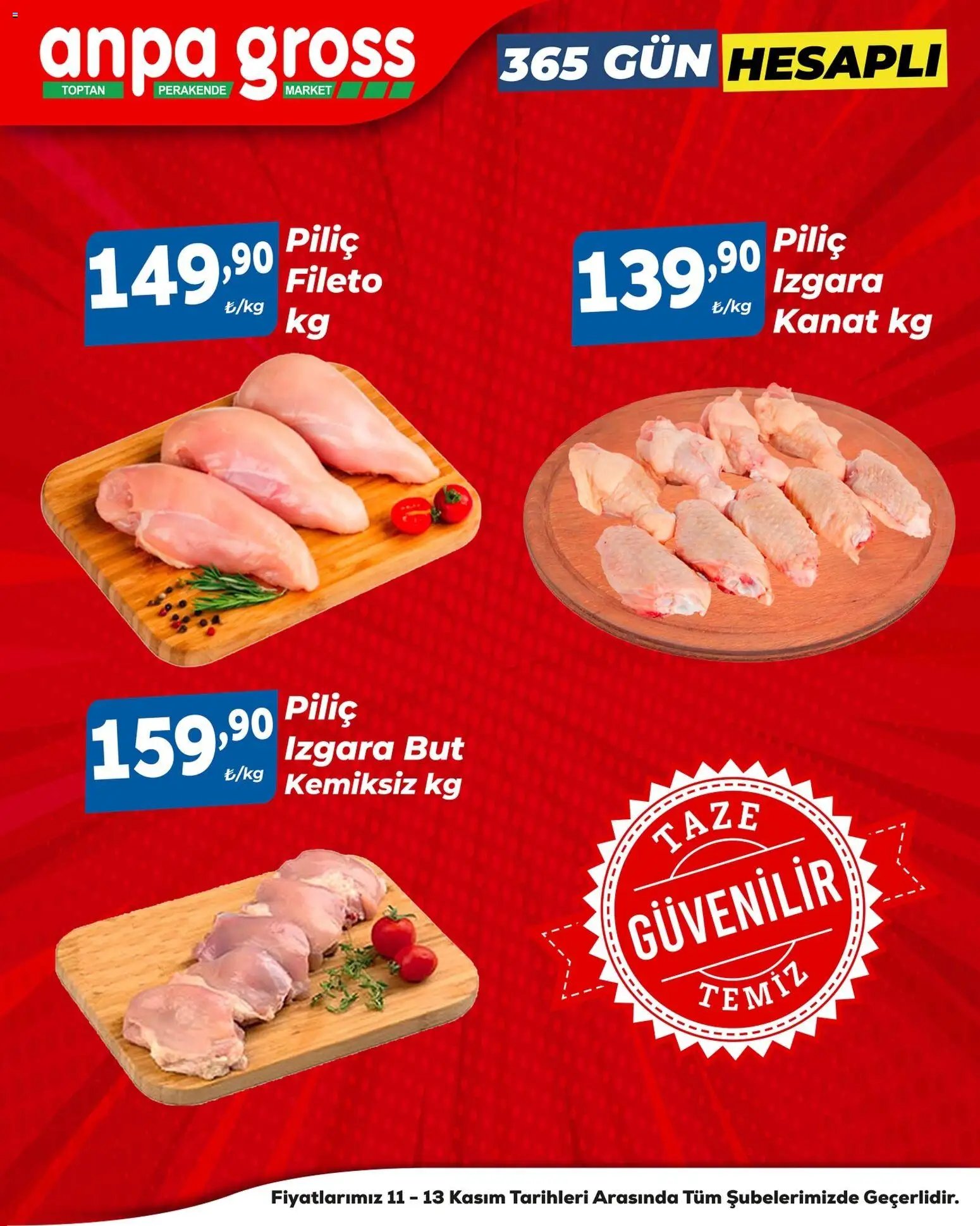 Anpa Gross Piliçte Tazelik