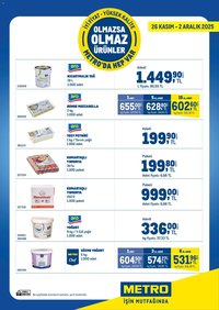 Metro - Olmazsa Olmaz Ürünler