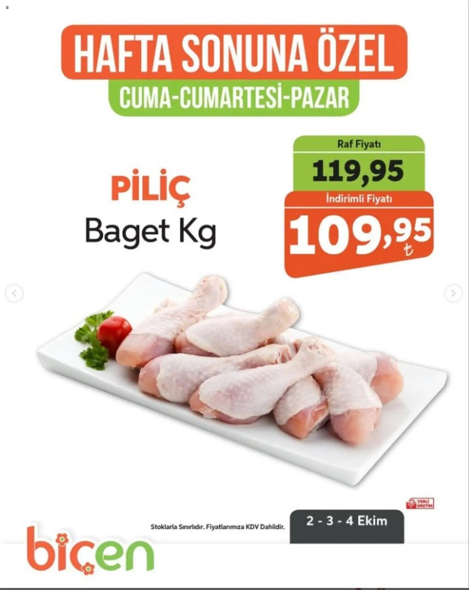 Biçen Market - Hafta Sonuna Özel