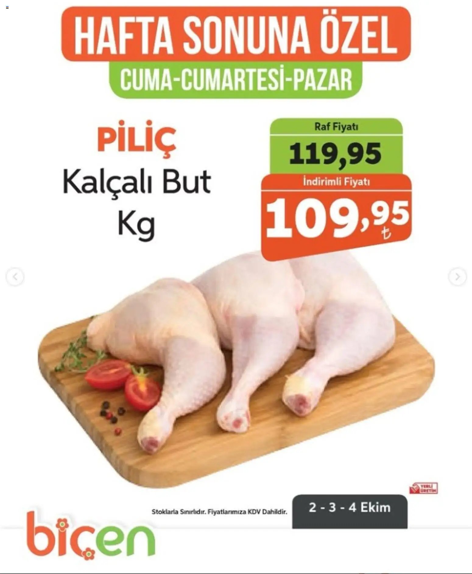 Biçen Market - Hafta Sonuna Özel