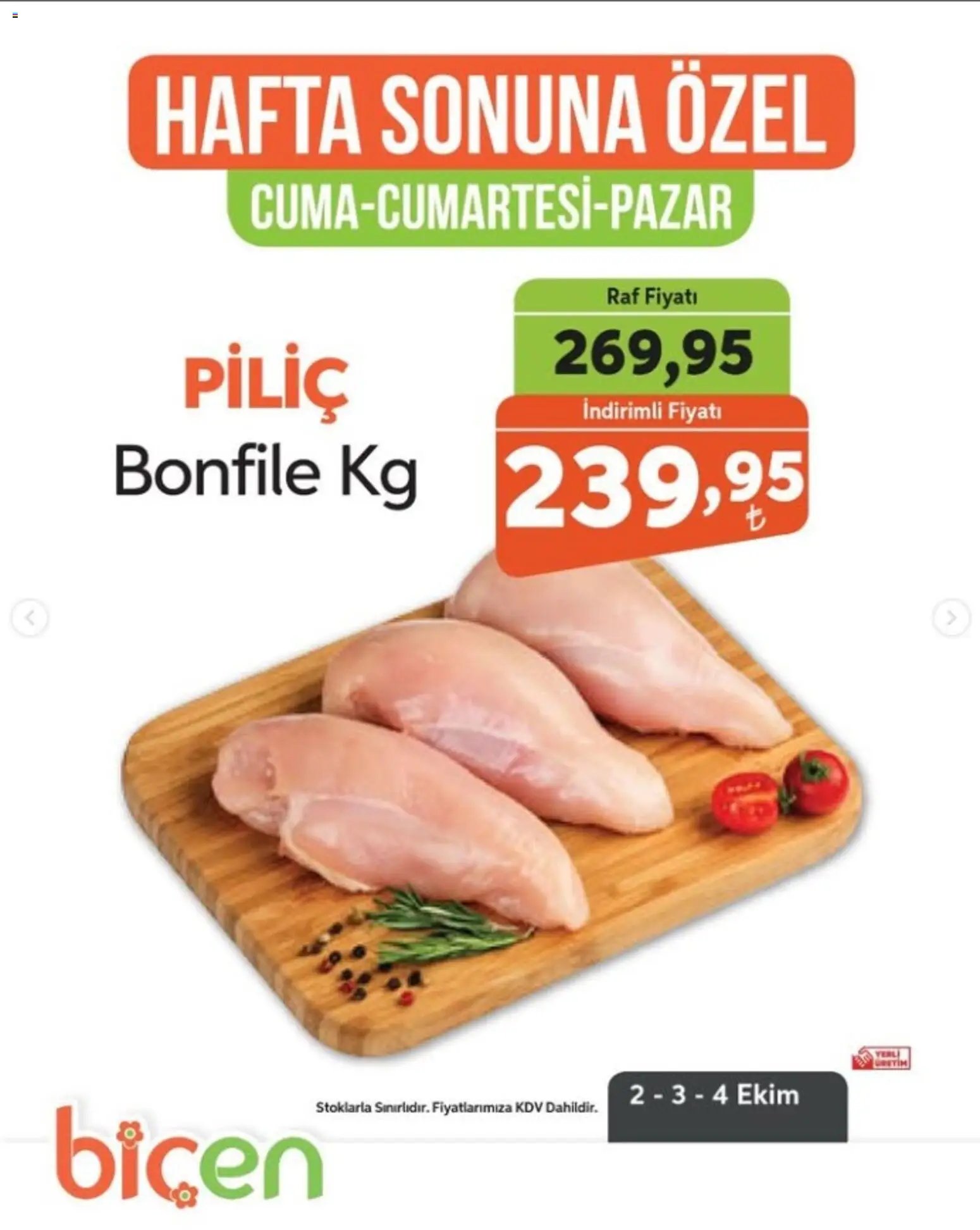 Biçen Market - Hafta Sonuna Özel