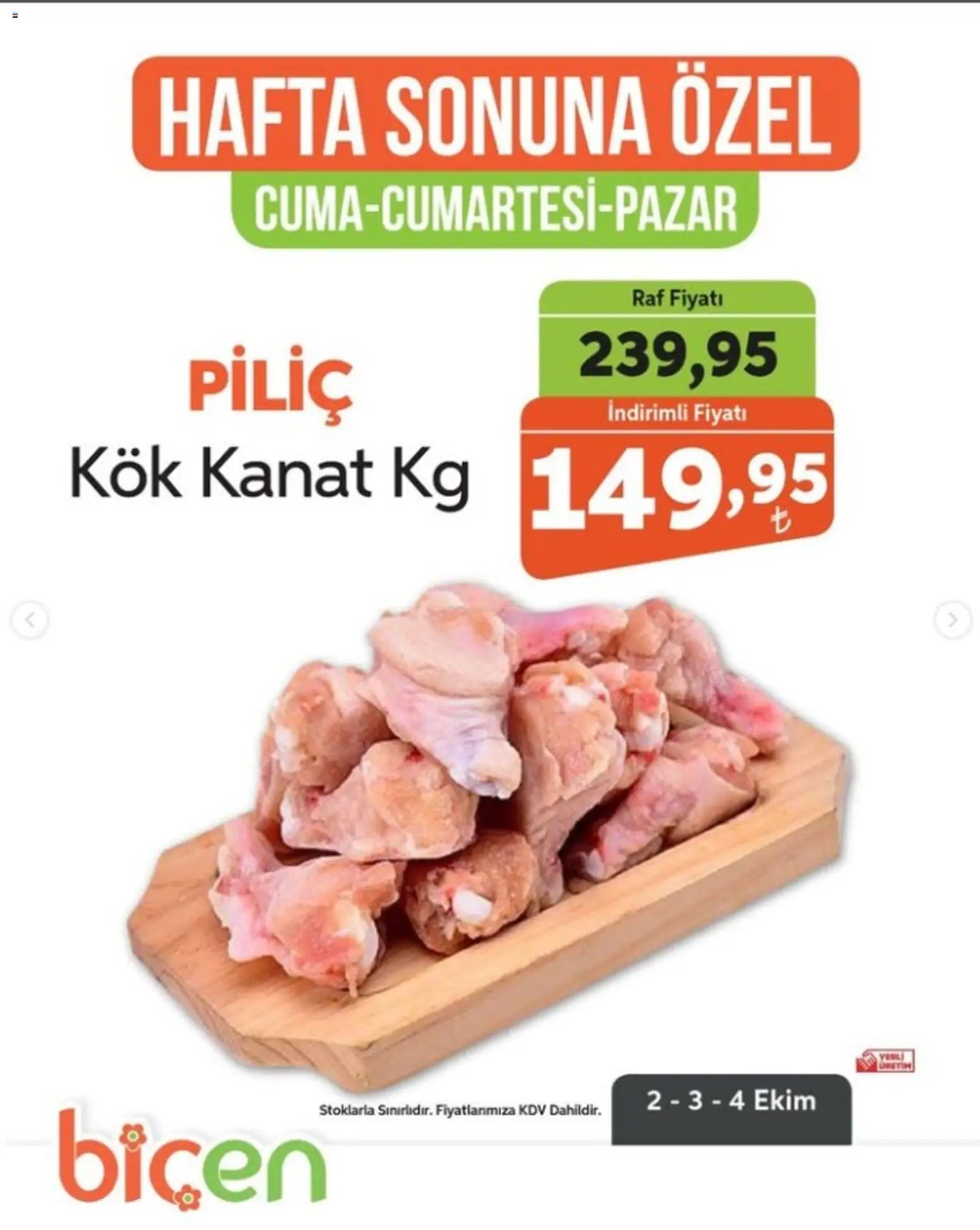 Biçen Market - Hafta Sonuna Özel