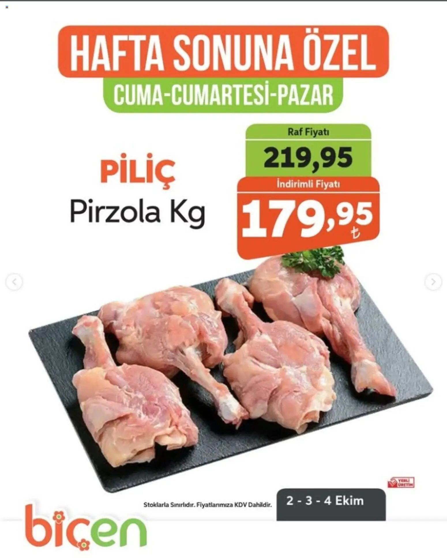 Biçen Market - Hafta Sonuna Özel